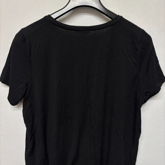 Eileen Fisher Short Sleeve Tee T-Shirt Top XL X-Large Tencel Lyocell C025 -30 - Picture 11 of 14